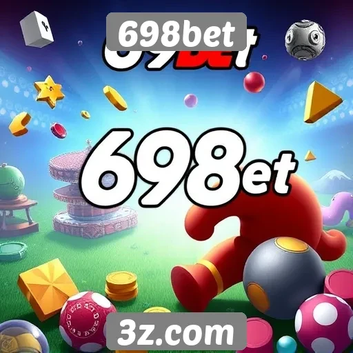 Variedade de jogos disponíveis na plataforma 698bet